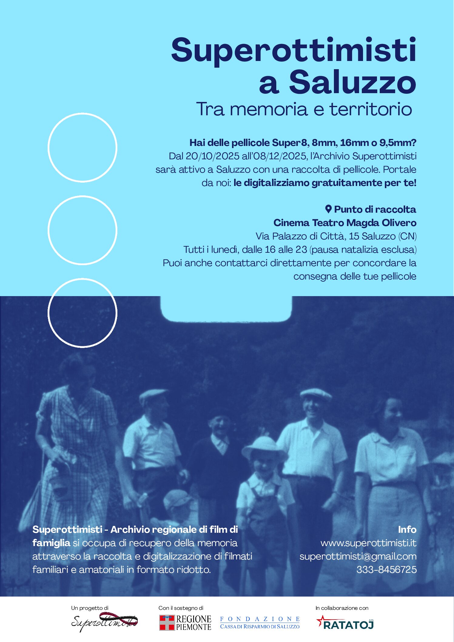 Raccolta di pellicole di famiglia con Superottimisti